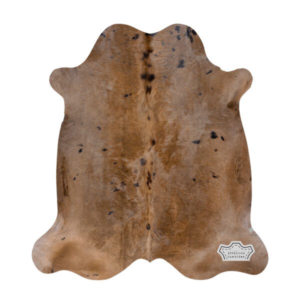 Dark Roast Latte Color Dyed Cowhide Rug - Image 3