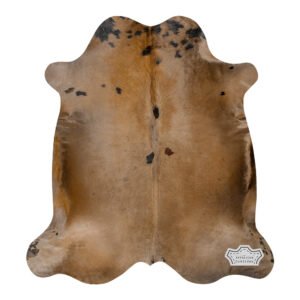 Dark Roast Latte Color Dyed Cowhide Rug