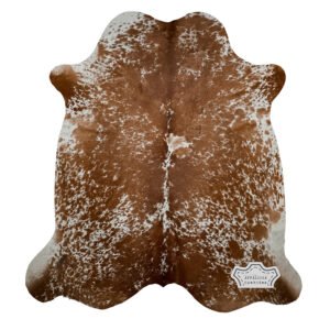Natural Brown Speckled Cowhide Rug