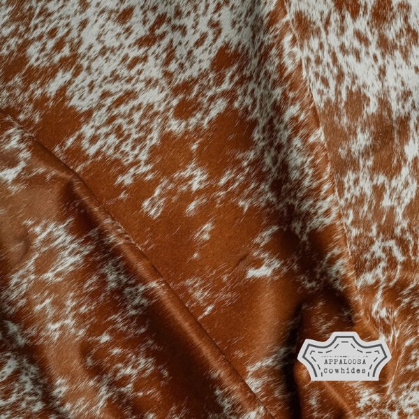 Natural Brown Speckled Cowhide Rug - Image 5