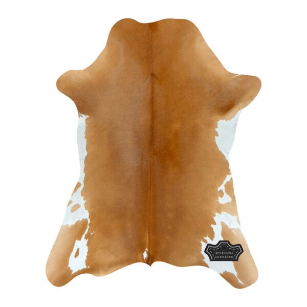 Natural Caramel Brown Calf Hide Cowhide - Image 4