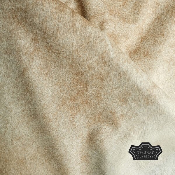 Natural Champagne Cowhide Rug - Image 3
