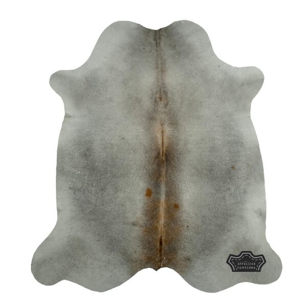 Natural Gray Cowhide Rug - Image 2