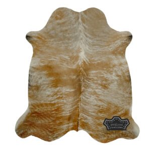 Natural Light Brindle Cowhide Rug