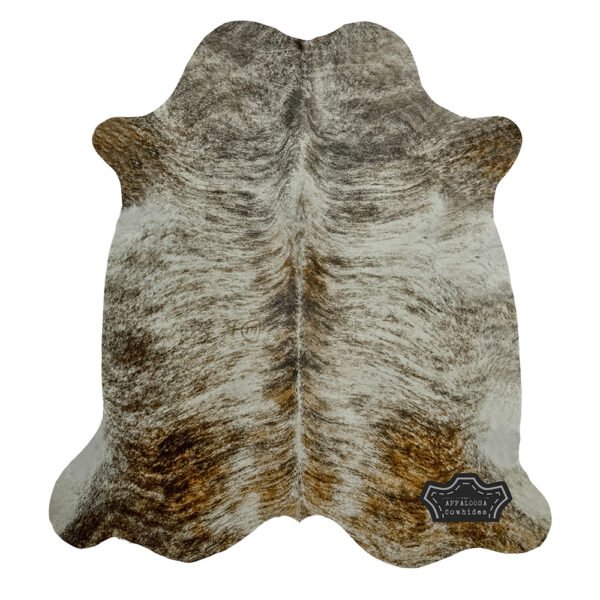 Natural Light Brindle Cowhide Rug - Image 3