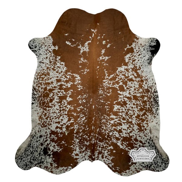 Natural Multicolor Speckled Cowhide Rug - Image 2