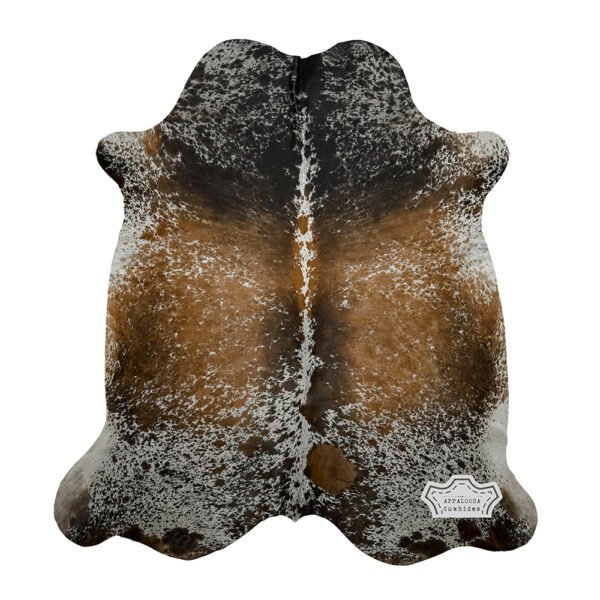 Natural Multicolor Speckled Cowhide Rug - Image 6