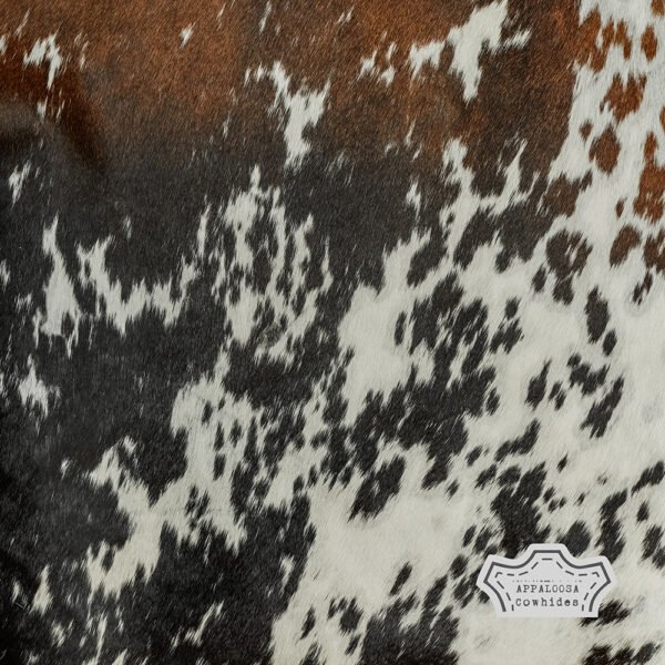 Natural Brown Speckled Cowhide Rug - Image 6