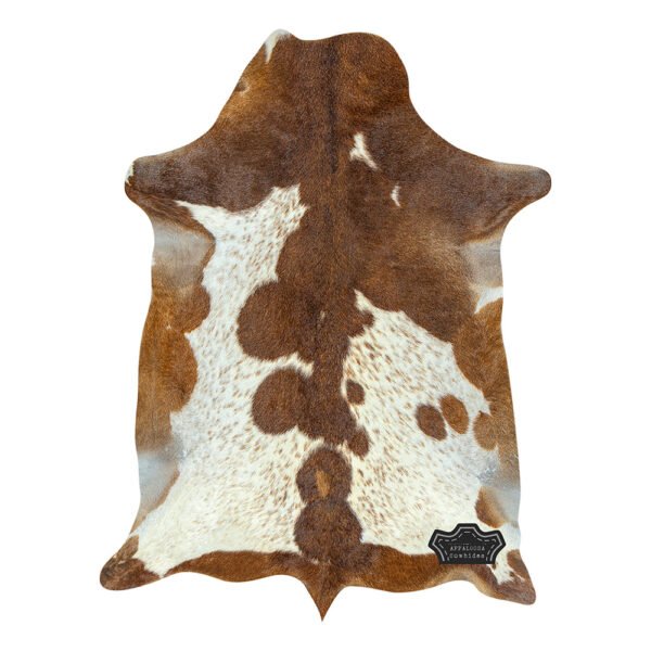 Natural Rare Breed Goatskin Cowhide Rug